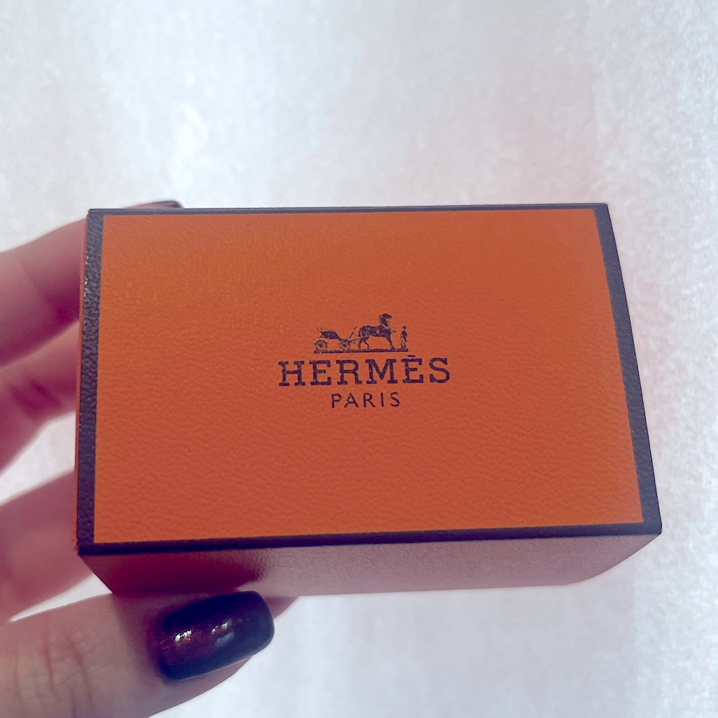 Herms Authentic Nail Polish Box Empty